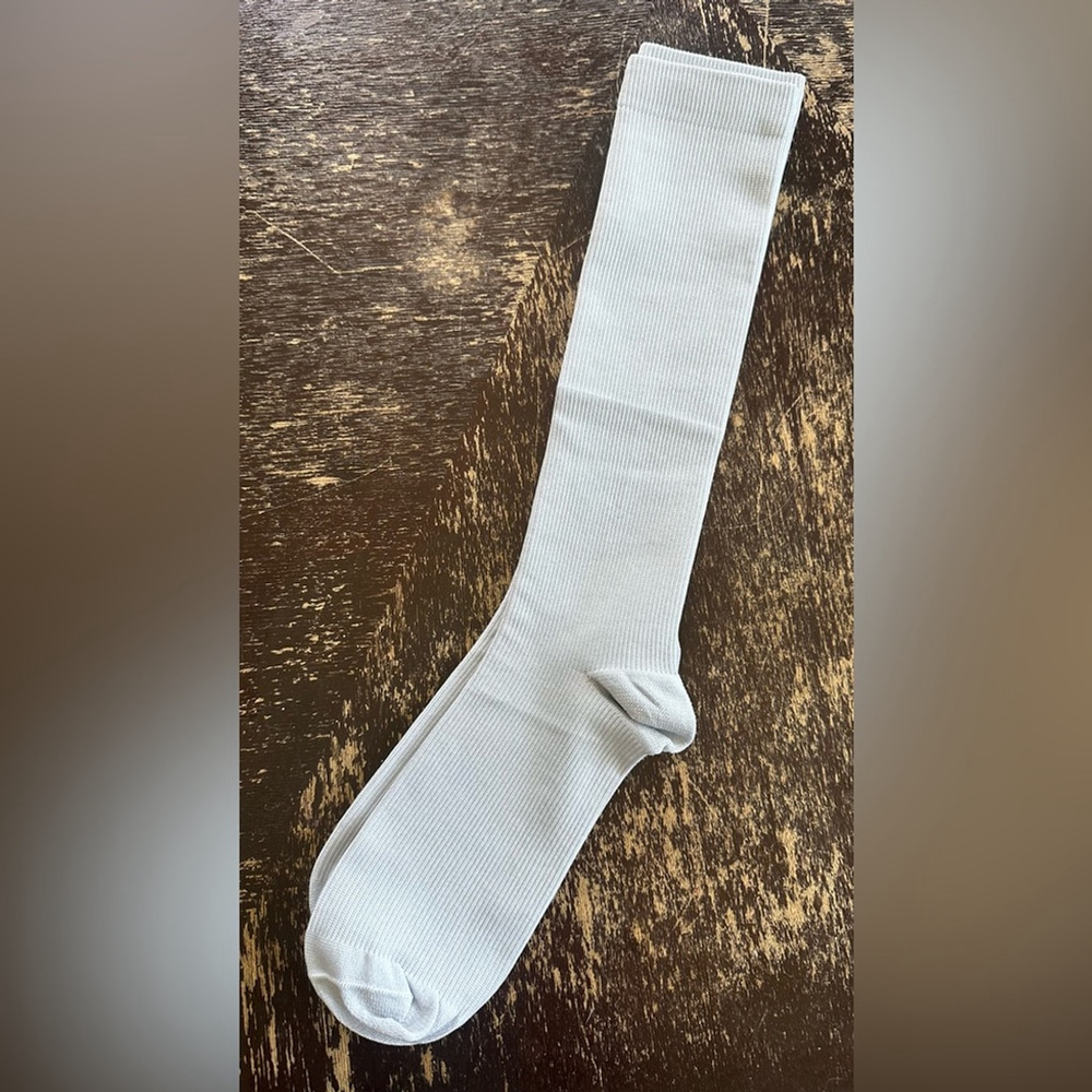 Light Blue Compression Socks